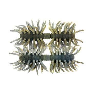 イマカツ ワーム ヘアリースパイダー クジャラ110 ツートンカラー (エコ対応品) #S-483