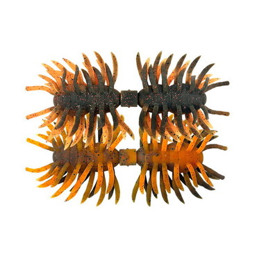 イマカツ ワーム ヘアリースパイダー クジャラ110 ツートンカラー (エコ対応品) #S-599