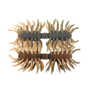 イマカツ ワーム ヘアリースパイダー クジャラ110 ツートンカラー (エコ対応品) #S-600