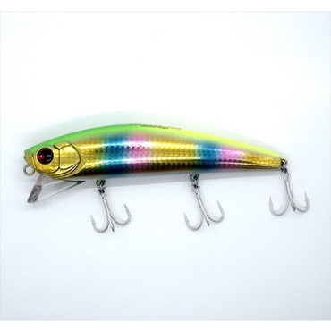 ロンジン シーバスルアー ウエイキーブー 137mm 48gS 027LNチャートゴールドグローキャンディ