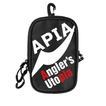 アピア タックルバッグ アングラーズ ユートピア 2ルームポーチ ブラック