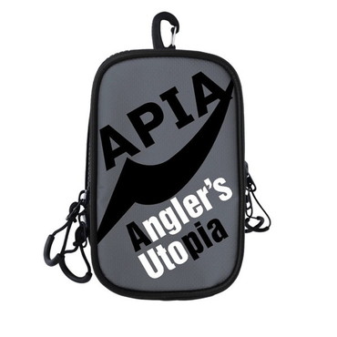 アピア タックルバッグ アングラーズ ユートピア 2ルームポーチ グレー