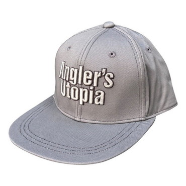 アピア 帽子 APIA 総柄アンダーバイザー フラットキャップ グレー フリー