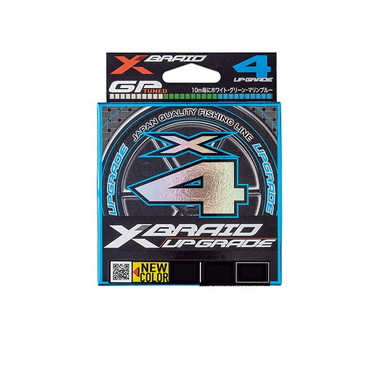 Xブレイドジャパン PEライン Xブレイド アップグレードX4 3カラー120m 1号 18lb