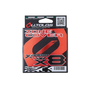 Xブレイド PEライン Xブレイド オルトロス PE WX8 ゾーンカバー 100m 2.5号 45lb