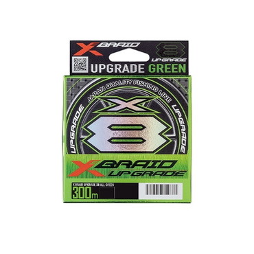Xブレイド PEライン Xブレイド アップグレードX8 モノグリーン 300m 2.5号 45lb