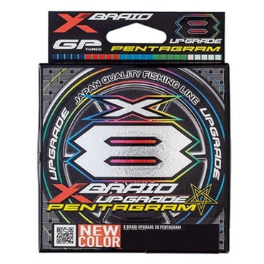 Xブレイドジャパン PEライン XBRAID アップグレードX8 ペンタグラム 200m 16LB 0.8号