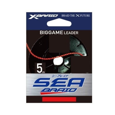 Xブレイドジャパン ライン XBRAID シーブレイド 5M レッド 8号 55LB