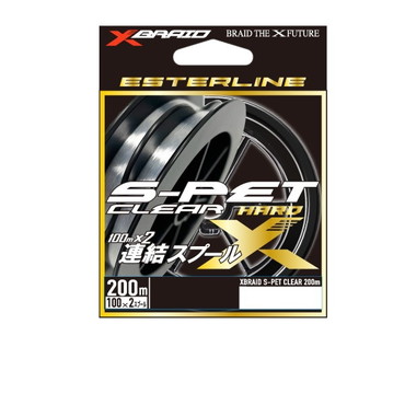 XBRAIDJAPAN ライン Xブレイド S-PET クリア 200m 0.35号