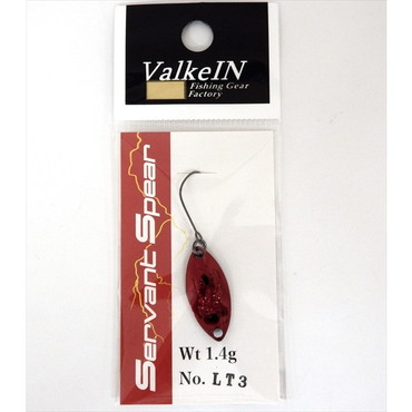 ヴァルケイン スプーン サーヴァント スピア 1.4g LT3 レッドフィニッシュ