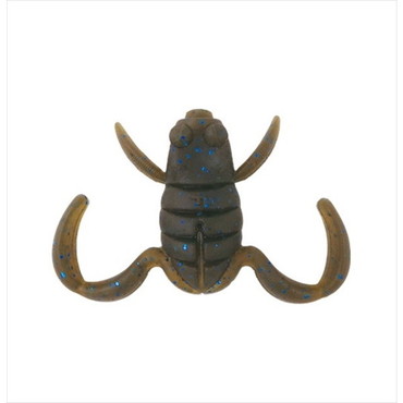 ボトムアップ ワーム スクーパーフロッグベイビー(Scooper Frog Baby) ダークシナモンブルーフレーク