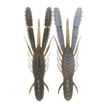 ボトムアップ ワーム ブルスホッグダディ T266 グリパンブルーフレーク/ナチュラルペッパー