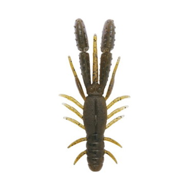 ボトムアップ ワーム ブルスホッグベイビー M005 グリーンパンプキンペッパー