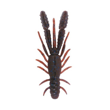 ボトムアップ ワーム ブルスホッグベイビー M018 スカッパノンブルー&ペッパー