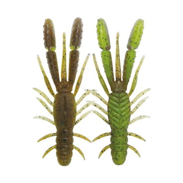 ボトムアップ ワーム ブルスホッグベイビー T205 グリパンチャート