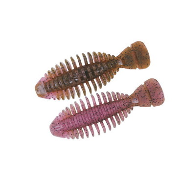 ボトムアップ ワーム ギミー 3.5インチ T208 ライトグリパンピンク