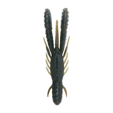 ボトムアップ ワーム ブルスホッグ ダディ M004ダークシナモンブルー&ペッパー