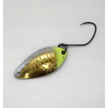 Ｄｅｅｐ　Ｐａｒａｄｏｘ スプーン グラビティ1.35g #3 コバユウの金