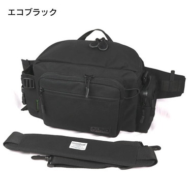 ＬＳＤ タックルバッグ ヒップバッグチューンドネオ #エコブラック