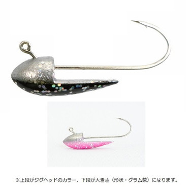 ３４（サーティーフォー）　グリッターヘッド　３．０ｇ　ブラック