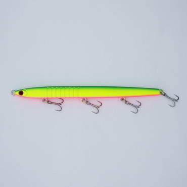 ピックアップ シーバスルアー ノガレ120F ライムピンクスペシャル