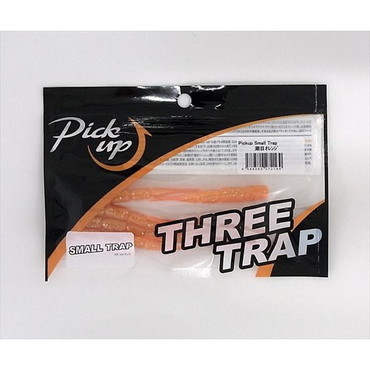 ピックアップ ワーム スモールトラップ 潮目オレンジ