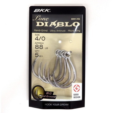 ＢＫＫ アシストフック DIABLO #4/0