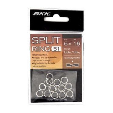 ＢＫＫ スナップ・リング スプリットリング-51 #6
