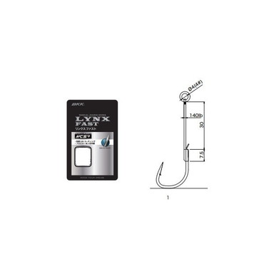 ＢＫＫ アシストフック リンクス ファスト シングル #1