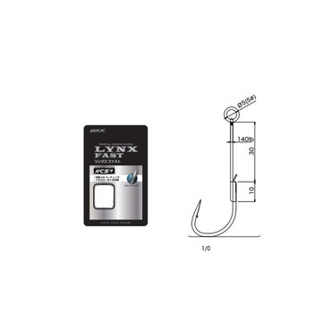 ＢＫＫ アシストフック リンクス ファスト シングル #1/0