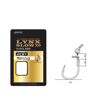 ＢＫＫ アシストフック リンクス スロー シングル ショート #5/0