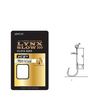 ＢＫＫ アシストフック リンクス スロー シングル #1