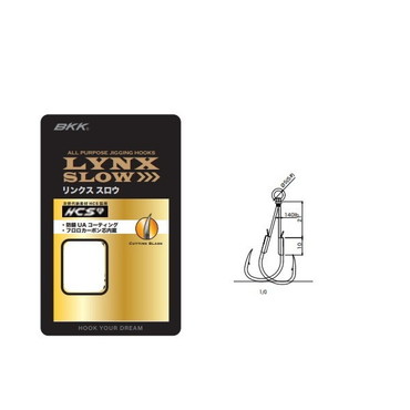 ＢＫＫ アシストフック リンクス スロー ツイン #1/0