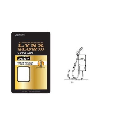ＢＫＫ アシストフック リンクス スロー ツイン #2/0