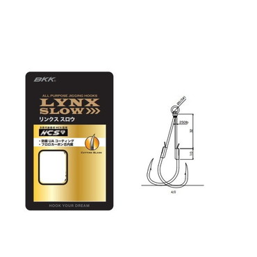 ＢＫＫ アシストフック リンクス スロー ツイン #4/0