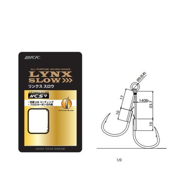ＢＫＫ アシストフック リンクス スロー ステップ #1/0