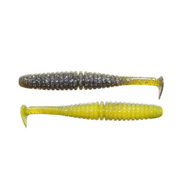 一誠 イッセイ ワーム キャラメルシャッド 3.5インチ #12 活エビ(2トーン)