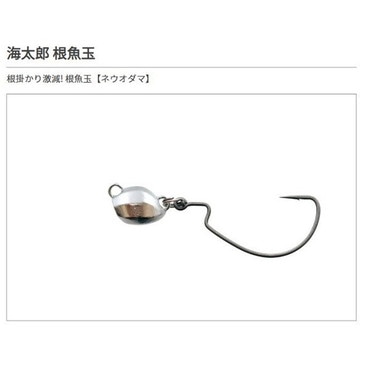 一誠 イッセイ ジグヘッド 海太郎 根魚玉 3g #2 ブラック