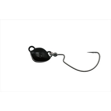 一誠 イッセイ ジグヘッド 誠 根魚玉 3g #1/0 ブラック