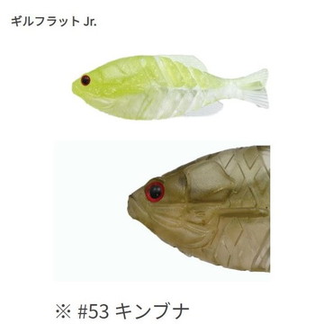 一誠 イッセイ ワーム ギルフラット Jr. #53 キンブナ