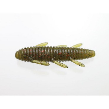 一誠 イッセイ ワーム 沈ミ蟲 2.6インチ ♯20 オリーブメロン