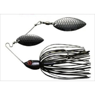 一誠 イッセイ スピナーベイト バズベイト G.C.クルコマ 13g (D.W.) #15 ブラックシャッド