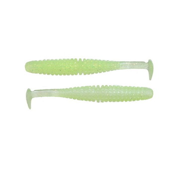 一誠 イッセイ ワーム キャラメルシャッド 2.6インチ #58 ナチュラルチャート(2トーン)