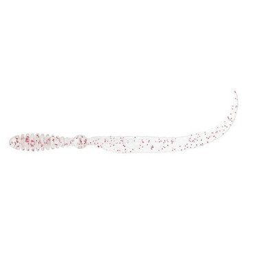 一誠 イッセイ ワーム 海太郎 サビキ的 2.5インチ #002 クリアレッドフレーク