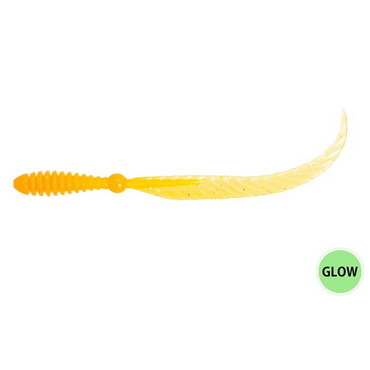 一誠 イッセイ ワーム 海太郎 サビキ的 2.5インチ #009 オレンジ(グロー)