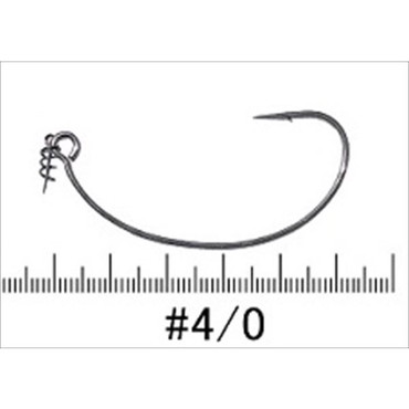 ルーディーズ ワームフック 根魚狩リフック #4/0
