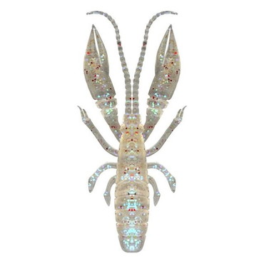 ルーディーズ　ハタ喰い　蝦　２．５インチ　クリアホロ