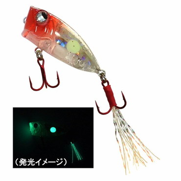 ルーディーズ　メバポッパーＺ　３５ｍｍ　レッドスポットグロー