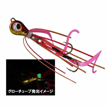 ルーディーズ　魚子ラバ　３．０ｇ　アカキン