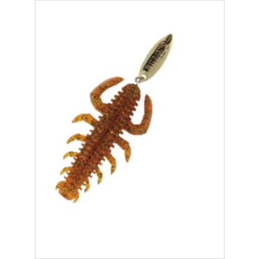 ルーディーズ ワーム ハタ喰い･蟲 2.8インチ モエビ